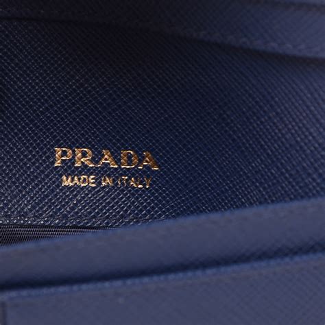 prada baby blue wallet|prada saffiano envelope wallet.